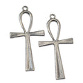 Ankh Cross Metal Charms in Five Finishes for Jewelry Making view 3