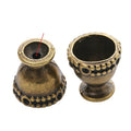 Goblet Shape Beaded Bead Caps Metal Jewelry Making Pieces view 3