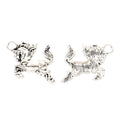 Running Horse Metal Charm Pendant For Jewelry Making view 3