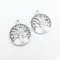 Tree of Life Metal Pendant Charms in 8 Distinct Finishes view 3