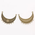 Crescent Filigree Chandelier Connector in Two Antique Finishes view 3