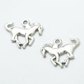 Running Horse Charm in Multiple Metal Finishes for Jewelry Making view 3