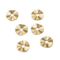 Faceted Disc Spacer Beads in Antique Bronze and Silver Finishes view 3