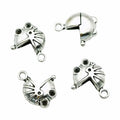 Baby Stroller Three Loop Metal Connectors in Two Finishes view 3