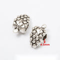 Nature Pattern Large Hole Metal Beads In Five Designs view 3