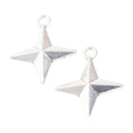 Four Point Star Metal Charms in Three Antique Finishes view 3