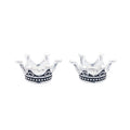 Dimensional Crown Charm Metal Pendant for Jewelry Making view 3