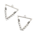 Triangle Multi Loop Metal Connectors in Four Finishes view 3