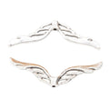 Openwork Angel Wing Spacer Beads in Antique Bronze, Antique Silver view 3