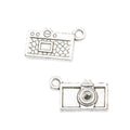 Mini Rectangular Camera Metal Charm Pendant For Jewelry Making And Craft Projects view 3