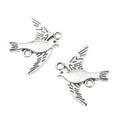Flying Bird Connector Metal Component in 2 Distinct Finishes for Jewelry Making view 3