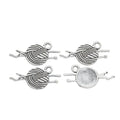 Yarn Ball and Needles Alloy Charm in 2 Pictured Options view 3