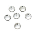 Vintage Finish Metal Round Saucer Spacer Beads in 1 Style Options view 3