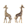 Long Neck Giraffe Metal Charm Pendant in Two Vintage Finishes view 3