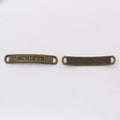 Achieve Word Bar Two-Loop Metal Connector For Jewelry Making view 3