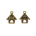 Topdog Doghouse Charm In 2 Metal Finishes For Jewelry Making view 3