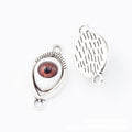 Colorful Evil Eye Teardrop Pendants in 12 Metal Finish Options view 9