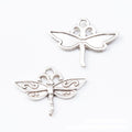Dragonfly Two Loop Metal Connectors in Two Finishes view 3