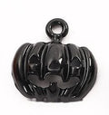 Enamel Pumpkin Metal Charm 2 Finish Options Craft Supply view 3
