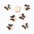 Small Enamel Butterfly Metal Charms In Three Colors view 6