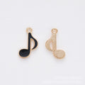 Enamel Eighth Note Music Charm in Seven Colors Jewelry Component view 6