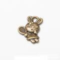 Chinese Zodiac Animal Metal Charms in Antique Bronze and Silver view 10