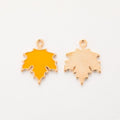 Enamel Maple Leaf Alloy Charm in 8 Pictured Options view 12