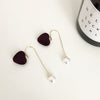 Burgundy Heart Mismatch