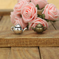 Vintage 3D Alloy Flask Charm Pendant 17x11mm