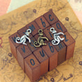 Double-Sided Monkey Alloy Charm Pendant 16x13mm