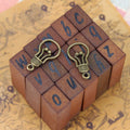 21x11mm Alloy Light Bulb Charm Pendant