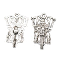 Zinc Alloy Ghost Rider Charm Pendant for DIY Necklace Bracelet Jewelry Making view 3