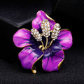 Red Black Rose Six Designs Metal Brooch Pin for Jackets and Lapels view 2