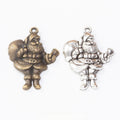 Zinc Alloy Santa Claus Charm Pendant No.291076 for DIY Necklace Bracelet Jewelry Making view 1
