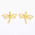 Zinc Alloy Dragonfly Charm Pendant No.671481 for DIY Necklace Bracelet Jewelry Making view 2