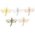 Zinc Alloy Dragonfly Charm Pendant No.671481 for DIY Necklace Bracelet Jewelry Making view 5