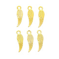 Zinc Alloy Wing Charm Pendant No.583747 for DIY Necklace Bracelet Jewelry Making view 4