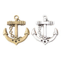 Zinc Alloy Anchor Charm Pendant No.655596 for DIY Necklace Bracelet Jewelry Making view 4
