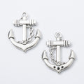 Zinc Alloy Anchor Charm Pendant No.655596 for DIY Necklace Bracelet Jewelry Making view 3