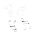 Zinc Alloy Music Note Charm Pendant No.707260 for DIY Necklace Bracelet Jewelry Making view 3