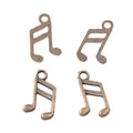 Zinc Alloy Music Note Charm Pendant No.707260 for DIY Necklace Bracelet Jewelry Making view 2