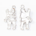 Zinc Alloy Santa Claus Charm Pendant No.295711 for DIY Necklace Bracelet Jewelry Making view 3