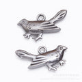Zinc Alloy Bird Charm Pendant No.694647 for DIY Necklace Bracelet Jewelry Making view 4