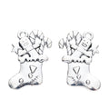 Zinc Alloy Christmas Stocking Charm Pendant No.519719 for DIY Necklace Bracelet Jewelry Making view 2