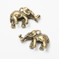 Zinc Alloy Elephant Charm Pendant No.926372 for DIY Necklace Bracelet Jewelry Making view 3