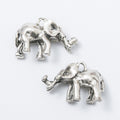 Zinc Alloy Elephant Charm Pendant No.926372 for DIY Necklace Bracelet Jewelry Making view 2