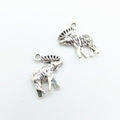 Zinc Alloy Deer Charm Pendant No.342226 for DIY Necklace Bracelet Jewelry Making view 3