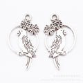 Zinc Alloy Birdcage Charm Pendant No.609833 for DIY Necklace Bracelet Jewelry Making view 2