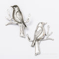 Zinc Alloy Two Birds Charm Pendant No.733525 for DIY Necklace Bracelet Jewelry Making view 3