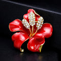 Red Black Rose Six Designs Metal Brooch Pin for Jackets and Lapels view 1